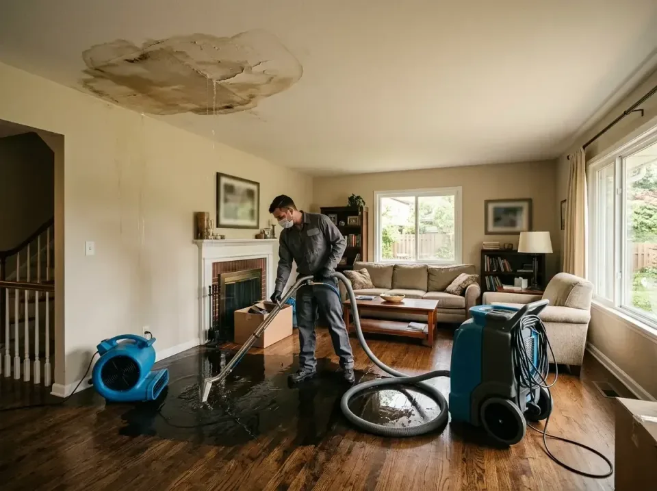 attic-pipe-burst-ceiling-drip-008 — frequently asked questions, Water Damage Restoration & Carpet Care in Mary Esther, FL